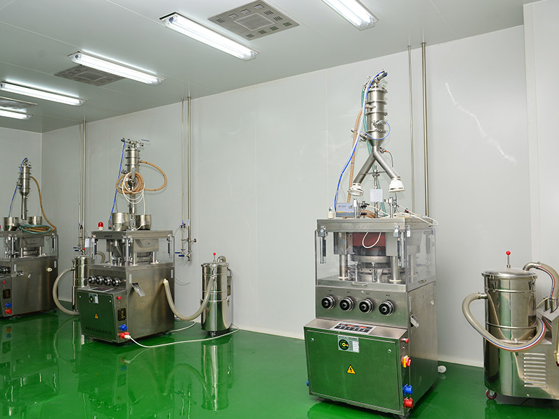 片剂颗粒剂车间：：压片机 