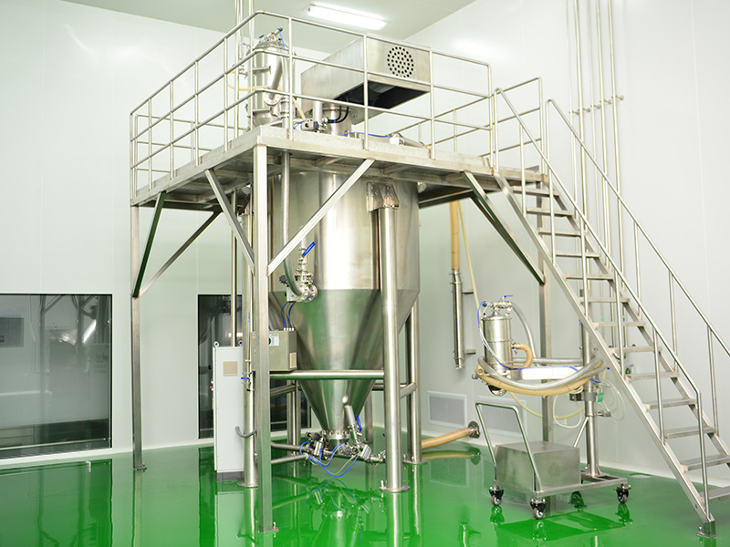 粉剂预混剂车间：：：气流混淆机 