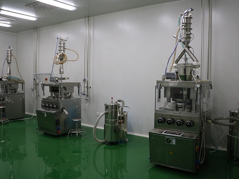 片剂颗粒剂车间：：压片机 